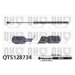 Bonnet Gas Spring QUINTON HAZELL QTS128734 OE Ref 104323994
