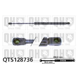 Cargo Area Gas Spring QUINTON HAZELL QTS128736 OE Ref 46429507