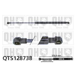 Bonnet Gas Spring QUINTON HAZELL QTS128738 OE Ref 82486283