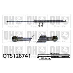 Rear Window Gas Spring QUINTON HAZELL QTS128741 OE Ref 04741S10000