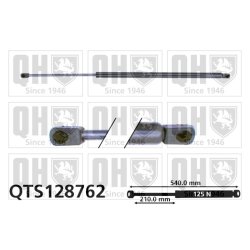Bonnet Gas Spring QUINTON HAZELL QTS128762 OE Ref 7L6823359B