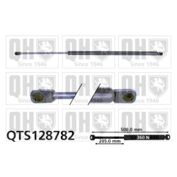 Cargo Area Gas Spring QUINTON HAZELL QTS128782 OE Ref 90450AX000
