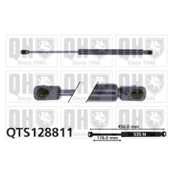 Cargo Area Gas Spring QUINTON HAZELL QTS128811 OE Ref 1K6827550B
