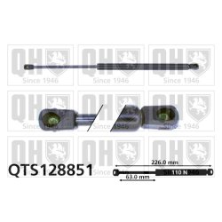 Cargo Area Gas Spring QUINTON HAZELL QTS128851 OE Ref 6976369 QUINTON HAZELL