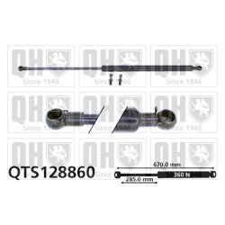 Cargo Area Gas Spring QUINTON HAZELL QTS128860 OE Ref 81860M70F10