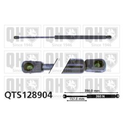 Bonnet Gas Spring QUINTON HAZELL QTS128904 OE Ref 7E0823359