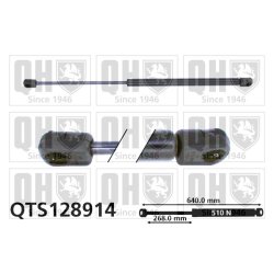 Cargo Area Gas Spring QUINTON HAZELL QTS128914 OE Ref 1637400045
