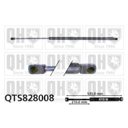 Cargo Area Gas Spring QUINTON HAZELL QTS828008 OE Ref 8P4827552B