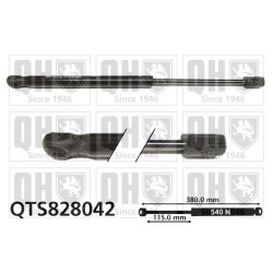 Cargo Area Gas Spring QUINTON HAZELL QTS828042 OE Ref 1496865 QUINTON HAZELL