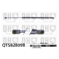 Cargo Area Gas Spring QUINTON HAZELL QTS828098 OE Ref 1Z5827550B