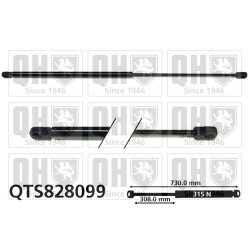 Bonnet Gas Spring QUINTON HAZELL QTS828099