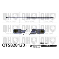 Cargo Area Gas Spring QUINTON HAZELL QTS828120 OE Ref 2K0827550