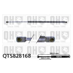 Cargo Area Gas Spring QUINTON HAZELL QTS828168 OE Ref 1336230