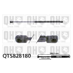 Bonnet Gas Spring QUINTON HAZELL QTS828180 OE Ref 55394472AA
