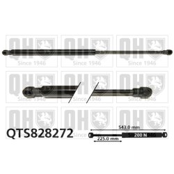 Rear Window Gas Spring QUINTON HAZELL QTS828272 OE Ref 8731V6