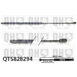 Cargo Area Gas Spring QUINTON HAZELL QTS828294 OE Ref 904520002R