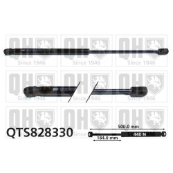 Cargo Area Gas Spring QUINTON HAZELL QTS828330 OE Ref 4G9827552A