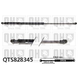 Cargo Area Gas Spring QUINTON HAZELL QTS828345 OE Ref 132111