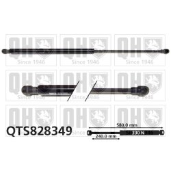 Bonnet Gas Spring QUINTON HAZELL QTS828349 OE Ref 654713274R