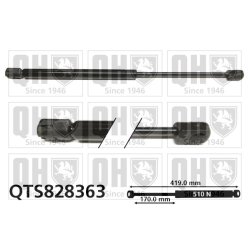 Cargo Area Gas Spring QUINTON HAZELL QTS828363 OE Ref 5P8827550
