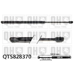 Cargo Area Gas Spring QUINTON HAZELL QTS828370 OE Ref 1751678