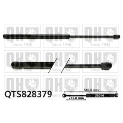 Rear Window Gas Spring QUINTON HAZELL QTS828379 OE Ref BHE790020
