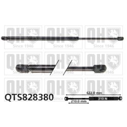 Bonnet Gas Spring QUINTON HAZELL QTS828380 OE Ref ALR5884