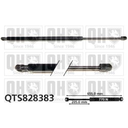 Cargo Area Gas Spring QUINTON HAZELL QTS828383 OE Ref BHE790042