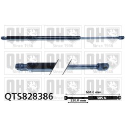 Cargo Area Gas Spring QUINTON HAZELL QTS828386 OE Ref LR044158