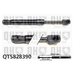 Cargo Area Gas Spring QUINTON HAZELL QTS828390 OE Ref LR017455