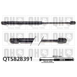 Cargo Area Gas Spring QUINTON HAZELL QTS828391 OE Ref ALR1050