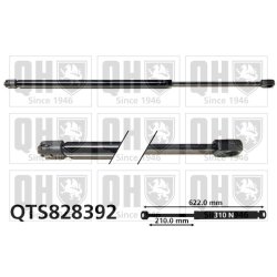 Bonnet Gas Spring QUINTON HAZELL QTS828392 OE Ref ALR5883