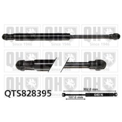 Cargo Area Gas Spring QUINTON HAZELL QTS828395 OE Ref 904514876R