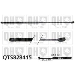 Bonnet Gas Spring QUINTON HAZELL QTS828415 OE Ref 31298282