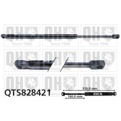 Cargo Area Gas Spring QUINTON HAZELL QTS828421 OE Ref 6JH827550 QUINTON HAZELL