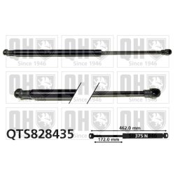 Cargo Area Gas Spring QUINTON HAZELL QTS828435 OE Ref 51247275643