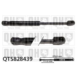 Cargo Area Gas Spring QUINTON HAZELL QTS828439 OE Ref GS1E56930A