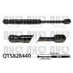 Cargo Area Gas Spring QUINTON HAZELL QTS828440 OE Ref 1652255