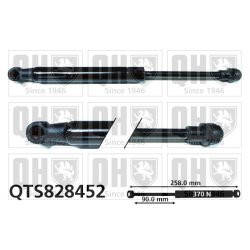 Cargo Area Gas Spring QUINTON HAZELL QTS828452 OE Ref 5K7827550A