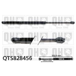 Cargo Area Gas Spring QUINTON HAZELL QTS828456 OE Ref 4M0827552A
