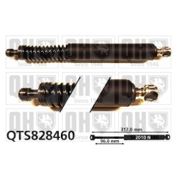 Cargo Area Gas Spring QUINTON HAZELL QTS828460 OE Ref 7L6827550M