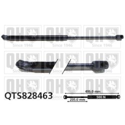 Cargo Area Gas Spring QUINTON HAZELL QTS828463 OE Ref 8W9827552