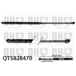 Bonnet Gas Spring QUINTON HAZELL QTS828470 OE Ref 1718800129