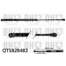 Cargo Area Gas Spring QUINTON HAZELL QTS828482 OE Ref 904505DA0A QUINTON HAZELL