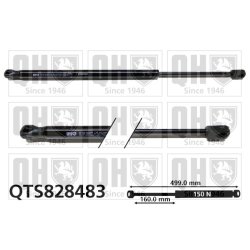 Rear Window Gas Spring QUINTON HAZELL QTS828483 OE Ref 91142408
