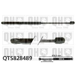 Bonnet Gas Spring QUINTON HAZELL QTS828489 OE Ref 31479642