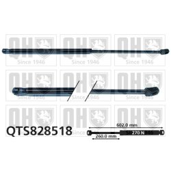 Cargo Area Gas Spring QUINTON HAZELL QTS828518 OE Ref 13428064