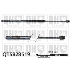 Cargo Area Gas Spring QUINTON HAZELL QTS828519 OE Ref 5F9827550B