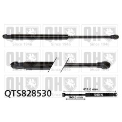Cargo Area Gas Spring QUINTON HAZELL QTS828530 OE Ref 0K01F62610F