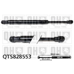 Bonnet Gas Spring QUINTON HAZELL QTS828553 OE Ref 6547000Q0A